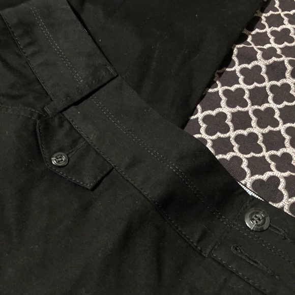 Lane Bryant Womens Black Slacks Chino Plus Pants Sz 24 - Picture 2 of 4